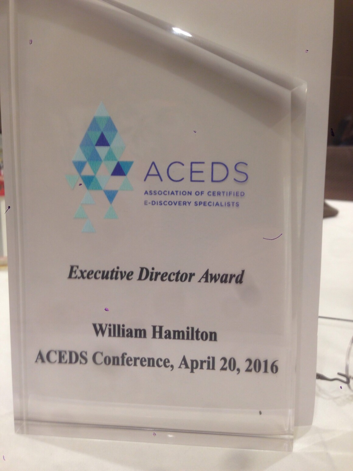 2016 ACEDS CONFERENCE AND EXHIBITION